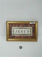 Jesus Art Work signed(11" x 7")