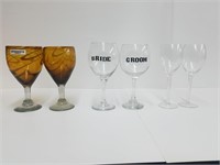 White Wine Glasses in Pairs 4oz & 6oz