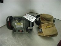 Trademaster 6" bench grinder