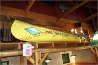 BIG SKY LODGE CANOE AND PADDLE