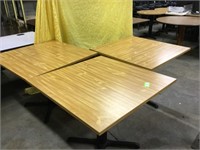 3 Square Tables