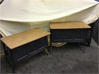 Metal Desks with adjustable legs (two to a group)