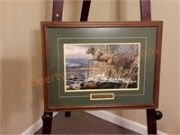 Framed Art Work "Chesapeake Retriever"