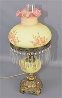 Outstanding Fenton Burmese Table Lamp