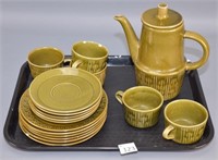 East Germany Pottery Tea Set