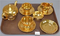 Royal Winton Gold Tea Set