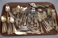 Quantity of Silverplated Cutlery