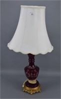 Ruby Flash Table Lamp