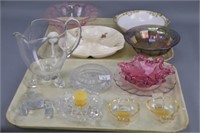 Various Glass and Ceramic Serving Dishes