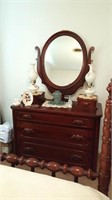 Lillian Russell Cabinet Co. Solid Cherry  4 Drawer