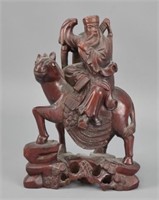 Carving of a Horse and Rider