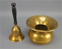 Two Brass Items