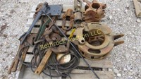 Set of Slips, Elevators, Rod Wrenches, Biscuit