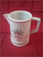 Italian Hand Painted Pitcher Numbered