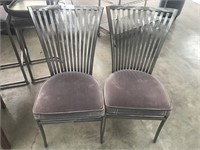 Metal & Upholstered Occasional Chairs