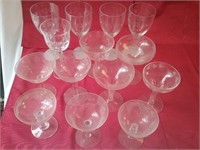 Collection of Crystal Glasses