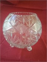 Leaded Cut Crystal Vase