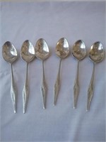 6 Sterling Silver Coffee/Tea Spoons