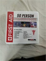 NEW 50 PERSON FIRST AID KIT