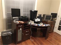 Large lot of electronics only, no furniture