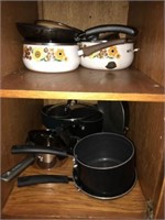 Cabinet of pots and pans