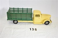 Tin Farm Truck w/Wooden Bed
