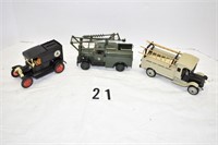Misc Telephone Co Trucks - Set of 3