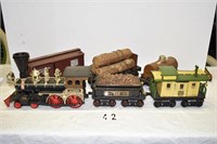 Jim Beam Decanter Train Set, Full set w/Track