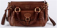 Dooney & Bourke Tobacco Leather Handbag