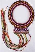 African Maasai Tribal Beaded Necklace