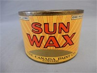 SUN WAX ONE POUND CAN