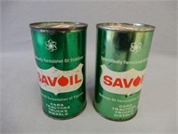 LOT OF 2 SAVOIL 16 OZ. CANS