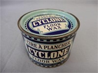 CYCLONE FLOOR WAX ONE POUND CAN