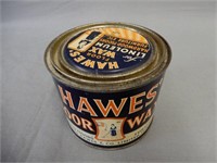 EARLY HAWES FLOOR WAX ONE POUND CAN