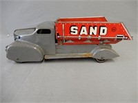 1950 MARX SAND & GRAVEL PRESSED STEEL DUMP TRUCK