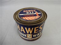 HAWES FLOOR WAX ONE POUND CAN
