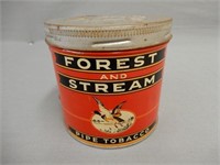 FOREST AND STREAM PIPE TOBACCO 1/2 POUND CAN