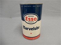 IMPERIAL ESSO MARVELUBE OIL QT. CAN