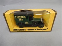 MATCHBOX 1927 TALBOT VAN ADV. LIPTON'S TEA / BOX