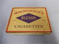 MACDONALD'S BLENDS CIGARETTE 50 SMALL CHEST