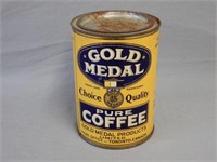 GOLD MEDAL PURE COFFEE ONE POUND CAN