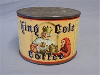 KING COLE COFFEE HALF POUND CAN
