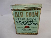 OLD CHUM PIPE SMOKING TOBACCO ONE HALF POUND CAN