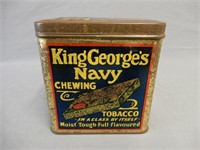 KING GEORGE'S NAVY CHEWING TOBACCO CHEST