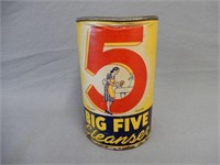 BIG FIVE CLEANSER 14 OZ. FIBRE CAN