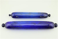 2 Sailors Gifts Cobalt Glass Rolling Pins
