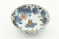 Antique Chinese Bowl w/Squash Decoration