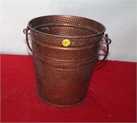 Copper Colored Steel Bucket