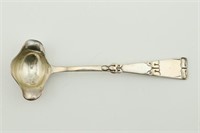 Unmarked Arts & Crafts Sterling Silver Ladle