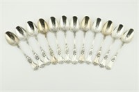 12 Towle "Margaux" Sterling Silver Spoons
